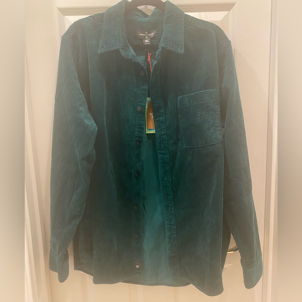 Green Corduroy Shirt